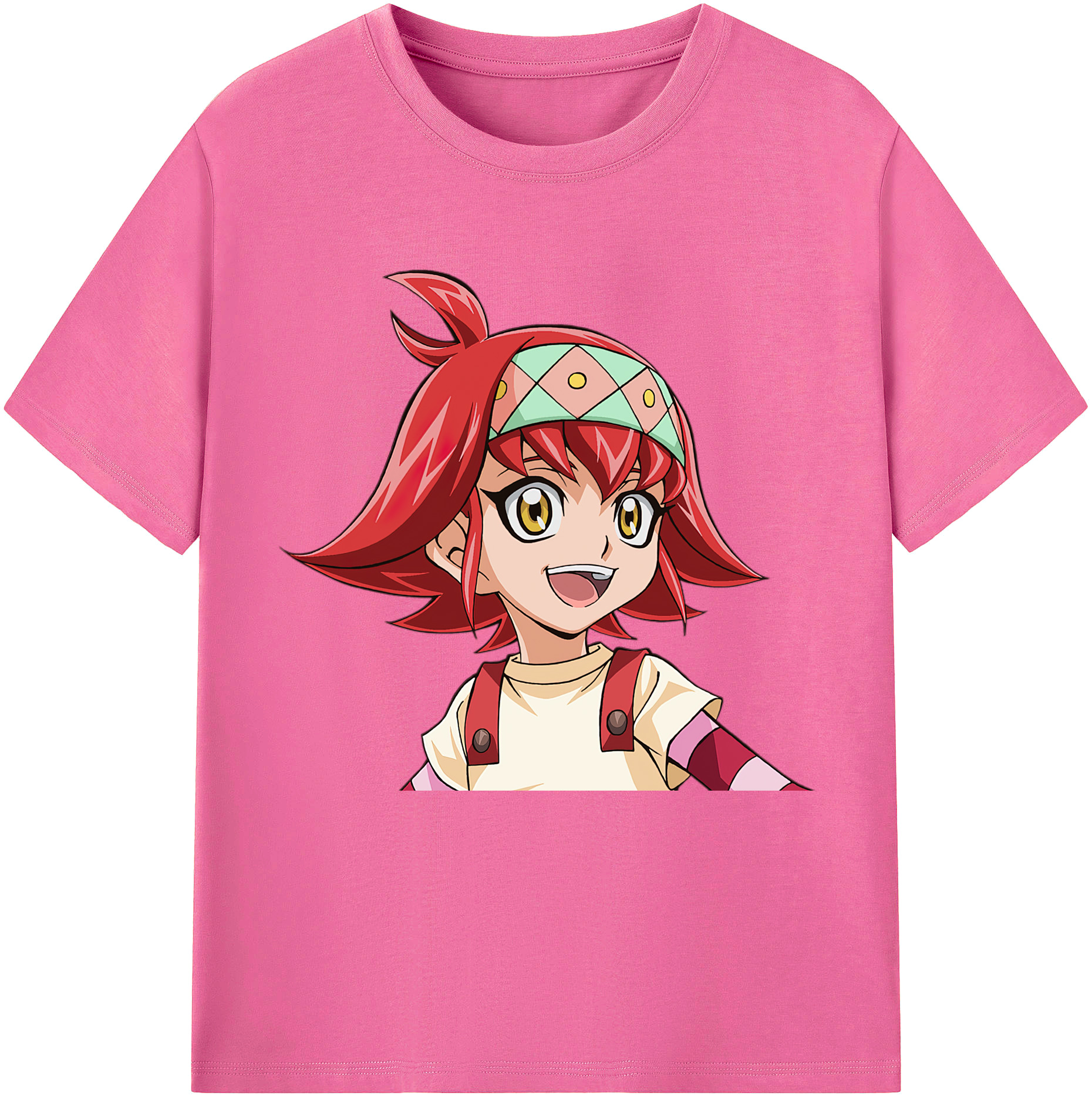 （画像用） 遊☆戯☆王 Yu-Gi-Oh! レディースカジュアルプリントTシャツ（綿100％）